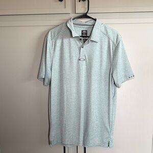 Oakley Men’s Heather Mint Polo Shirt